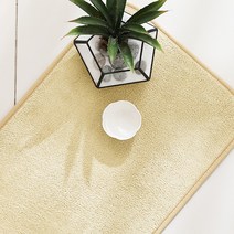 스칸디앤홈 롤리팝 특대형 주방매트, 웜베이지