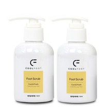 쿨풋 발각질제거제 150ml, 2개, 1개입