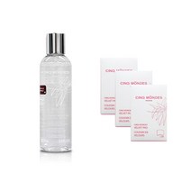생크몽드 미셀라 클렌징 워터 200ml + 벨벳 화장솜 30매입 x 3p, 1세트