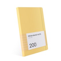 인디고 프리즘 200 밴드노트 라인, 밀키옐로우, 1개