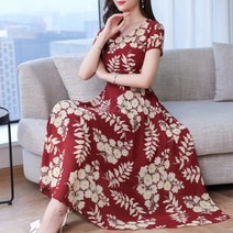 안다로미 로즈 반팔 원피스