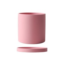 비에스업 귀여운 가정용 화분, 20 핑크(동일색상 트레이 포함)