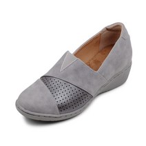 여성용 펀칭 컴포트 슈즈 BPC81123GN