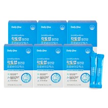 데일리원 락토랩 장건강 프로바이오틱스 30p, 60g, 6개