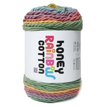 니뜨 허니 레인보우 코튼 뜨개실 100g, 518 레인보우, 1개