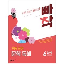 빠작 초등 5~6학년 국어 문학 독해 6:바른 감상법으로 훈련하는 초등 문학 독해 기본서, 동아출판