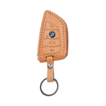오시에나 럭셔리 자동차 키홀더 키케이스, 베이지, BMW D  Type