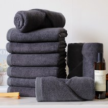 프롬코튼 대나무 호텔수건 180g 뱀부얀, 그레이, 10개