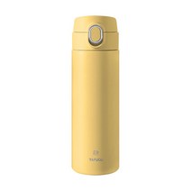 타푸코 원터치 스텐레스 텀블러, 썬옐로우, 450ml