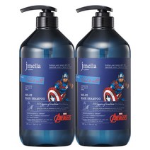 제이멜라 인 프랑스 마블 우드 앤 솔트 헤어 샴푸, 1000ml, 2개
