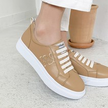 제이슈 소가죽 테네 밴딩 스니커즈 3cm