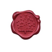 미화부장 완제품 실링 왁스 씰링 왁스 씰왁스 청첩장, 10개, 33 크리스마스트리 와인