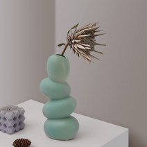 인노블 도자기 장식품 북유럽 화병, 그린