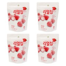 산마을 동결건조 리얼칩 딸기, 13g, 4개