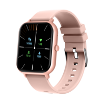 라플루 웨어러블 블루투스 통화 스마트워치 RS-05, 핑크, 4.6cm