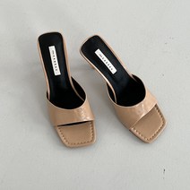 여성용 지넷로프 슬리퍼 힐 샌들 C227_2321