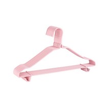 프랑온드 파스텔 볼드 고리형 플라스틱 옷걸이 40cm, 핑크, 30개입