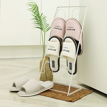 조은리빙 4단 실내화 거치대, 화이트, 1박스