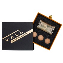 VALL 스퀘어 골드 + 엑스트라 화산석 볼 3p 세트, 1세트