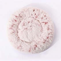 고양이 두꺼운 원형 쿠션, 19 자 염료 부르고뉴