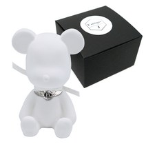 라띠크제이 엠블럼베어 차량용 방향제 벤틀리 화이트 + 가든스위피 5ml 리필 세트, 1개