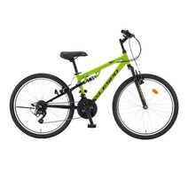 삼천리자전거 2023년형 24 태풍 DX 21단 자전거 60.96cm, 라이트그린 + 블랙, 159cm