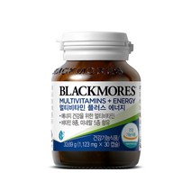 블랙모어스 멀티비타민 플러스 에너지 33.69g, 30정, 1개