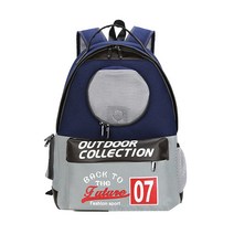 스위터 반려동물 백팩, 그레이 네이비