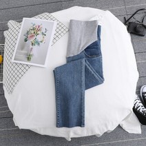 마켓A 임산부 데일리 스트레이트 청바지