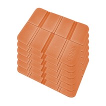 블럭마트 1인용접이식 캠핑 등산매트 6p, 오렌지