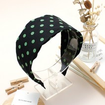 여아용 로코도트 와이드 반다나 머리띠