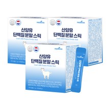 메디트리 산양유 단백질 분말 스틱 30p, 60g, 3개