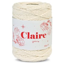 클레어 뜨개실 150g, 12 크림, 1개
