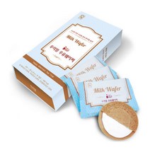 [우리밀] 우유웨이퍼 162g(9g 18개), 우유웨이퍼 18p, 1개