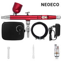 분말 스틱포장기 알약타정기 분말소분기 액상포장 원두소분미니 배터리와 듀얼 액션 에어 브러시 전원 무선, 04 NCT-SLC-B-S1_04 AU 플러그