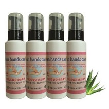 의약외품 클린핸즈케어 손소독제겔 휴대용 100ml 4개