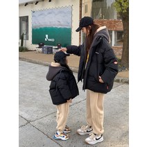 엄마 겨울 패딩 2종 두꺼운 모녀복 엄마아이세트 겨울옷 패밀리룩 맘커플룩 암마랑커플룰 딸엄마커플룩