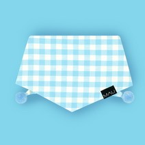 [바보사랑] 젤라또 폼폼 스카프 (스카이블루), 사이즈:L / 컬러:라임