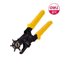델리 공구 가죽 홀 펀치 9인치 EDL1919, 단품