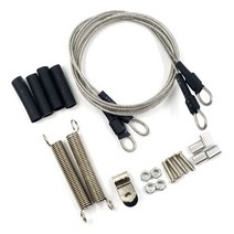 Steel Limb Riser Cable w/Spring For Traxxas TRX4 RC4WD Defender Axial Cherokee 1/10 RC