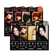 [토니모리] 퍼스널 헤어 컬러 크림, (TM00000098) 블랙