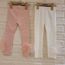 밀리밤 22년 가을신상 샤샤 리본장식이 귀여운 잘 늘어나는 예쁜레깅스 MLTS22W54