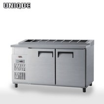 유니크 김밥냉장고 1500 UDS-15RGAR 테이블 김밥 업소용 냉장고, 디지털, 메탈, 왼쪽