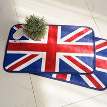 브랜드없음 [데일리밋]영국기러그 발매트 40x60