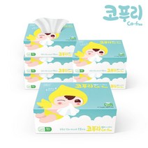 순둥이 생분해건티슈 코푸리 섬유 콧물티슈 각티슈 50매 6갑(6cf)