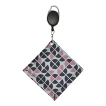 1 pcs 미니 골프 공 가방 2 티 홀더 보관 주머니 휴대용 해골 골프 핸드백 클러치 백 지퍼 carabiner 허리 팩, 분홍색