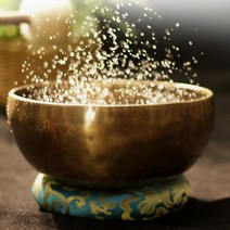 이도다완 접시 이천 도자기 사기 4인 그릇 세트 네팔 보름달 그릇 순수한 단조 티베트 소리 치유 스파 명상, 03 20cm