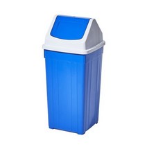 웰빙사각휴지통 6호 45L 495 x 300 300mm 문구 37342EA, 본상품선택