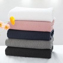 천아트 (b3064) 60수 광목 피그먼트 7mm 줄누빔 누빔원단 누빔천 대폭 반마, 네이비