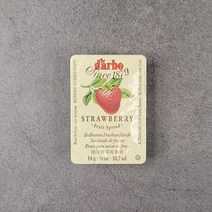 포베이커 딸기함량 45% 다보 일회용 포션 딸기잼 오트스트리아산 14g*10개 (소분상품)